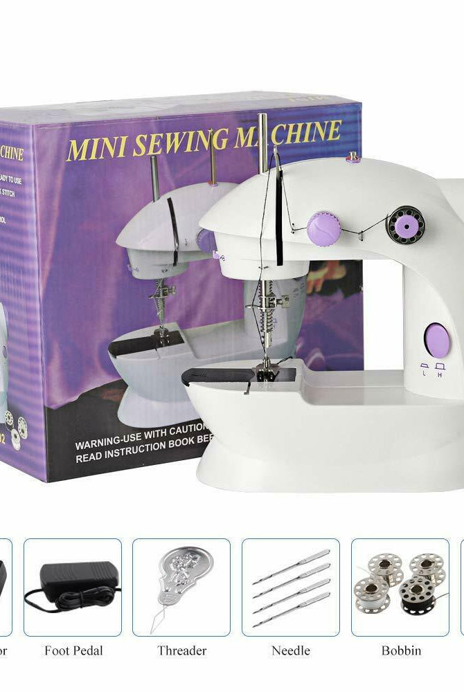 Gadgets Mini Sewing Machine Electric Portable Crafting Mending Tool