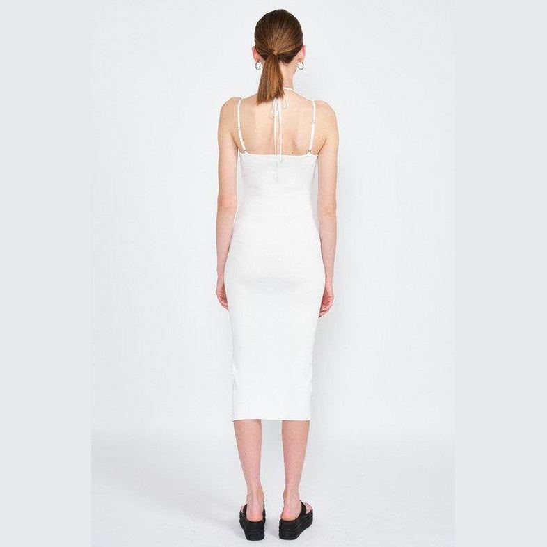 Emory Park Women's Mint Midi Dress for Women featuring a sleek, form-fitting design with adjustable straps