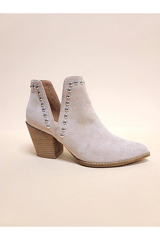 Women's Shoes - Boots Misty-106-Stud Ankle Booties