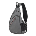 gray bag with sling, stylish and versatile for daily use