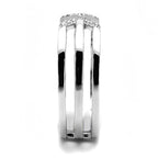 Stylish modern silver rings for vacation style featuring a sleek design and sparkling accents