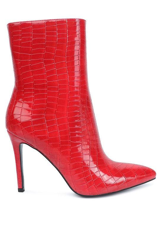 Women's Shoes - Boots Momoa Patent Pu High Heeled Ankle Boot