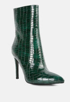 Momoa High Heel Ankle Boots