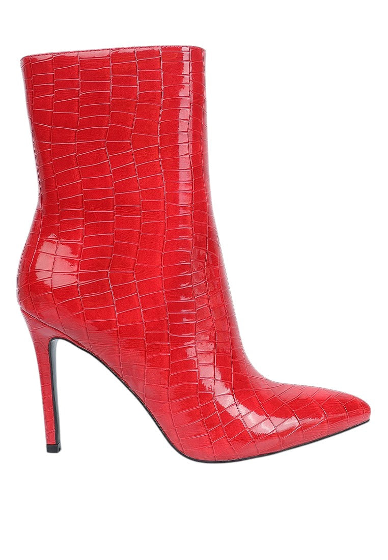 Momoa High Heel Ankle Boots