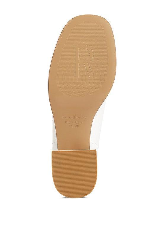 Women's Shoes - Sandals Morgan Metallic Embellishment Platform Loafers