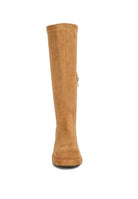Women's Shoes - Boots Morpin Stretch Suede Calf Boots