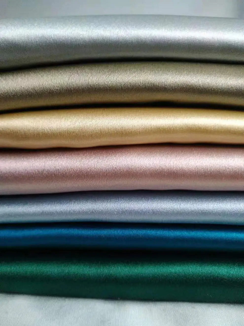 Variety of mulberry silk pillowcases in elegant colors
