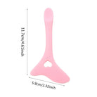 Pink multi-functional eyeliner stencil for precise makeup application