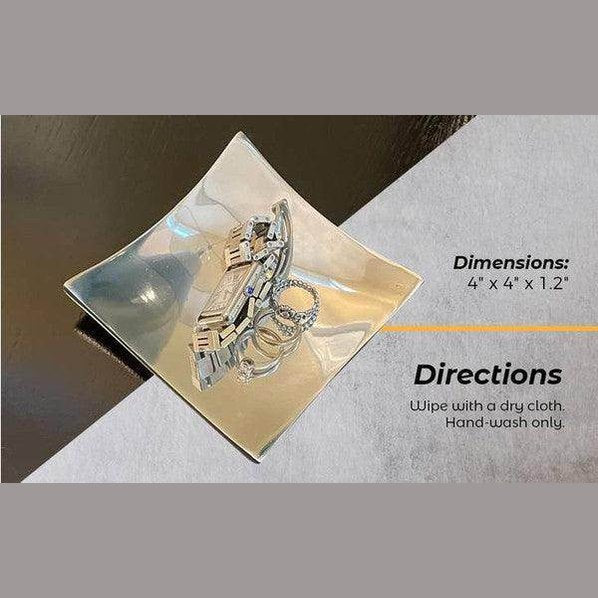 Multi-Purpose Wavy-Square Candle Holder - VacationGrabs