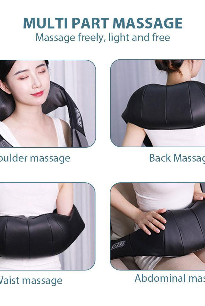 Gadgets Multifunctional Electric Shiatsu Neck Back Massager With...