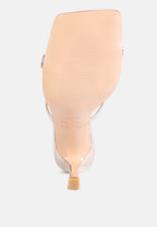 Muriel Cross Strap Slip On Sandals