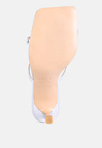 Muriel Cross Strap Slip On Sandals