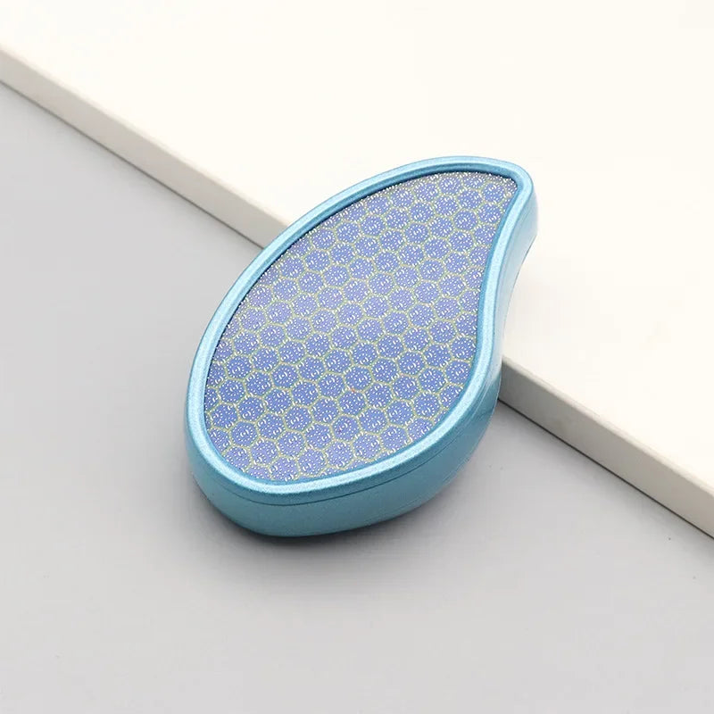 VacationGrabs nano glass foot file in blue for smooth and soft feet