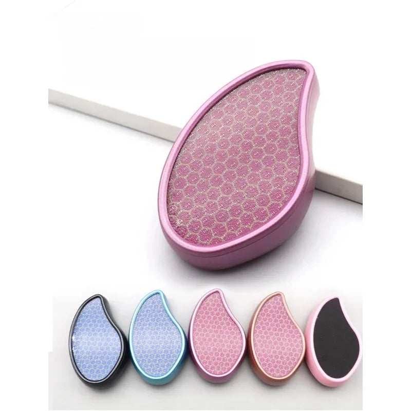 Pink nano glass foot file for smooth and soft feet