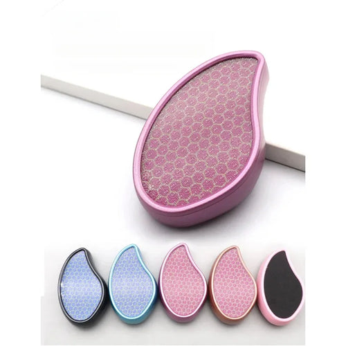 Pink nano glass foot file for smooth and soft feet