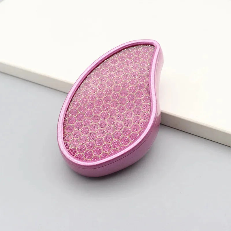 Pink nano glass foot file for smooth and soft feet