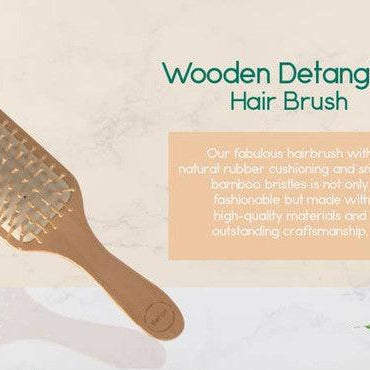 Women's Personal Care - Beauty Natural Wooden Detangling Hair Brush