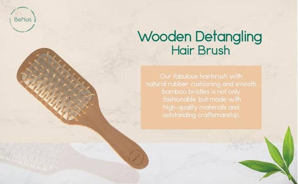 Women's Personal Care - Beauty Natural Wooden Detangling Hair Brush