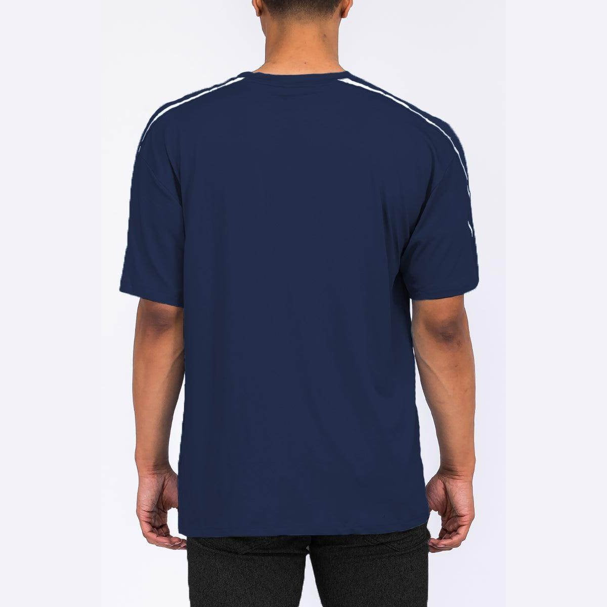 Navy Blue Jordan Tshirt Short Set - VacationGrabs