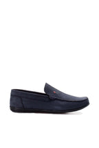 Navy Blue Loafers – front view