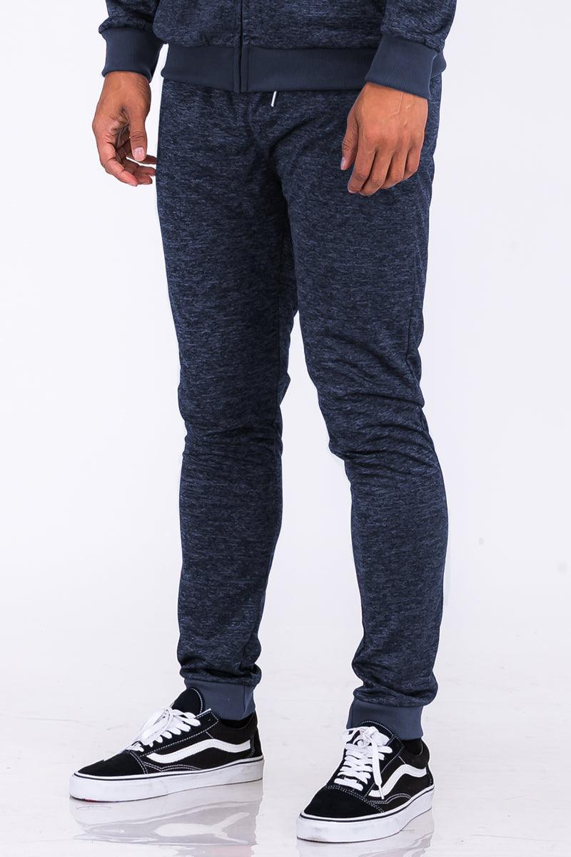 Men's Activewear Navy Blue Marbled Light Weight Active Joggers