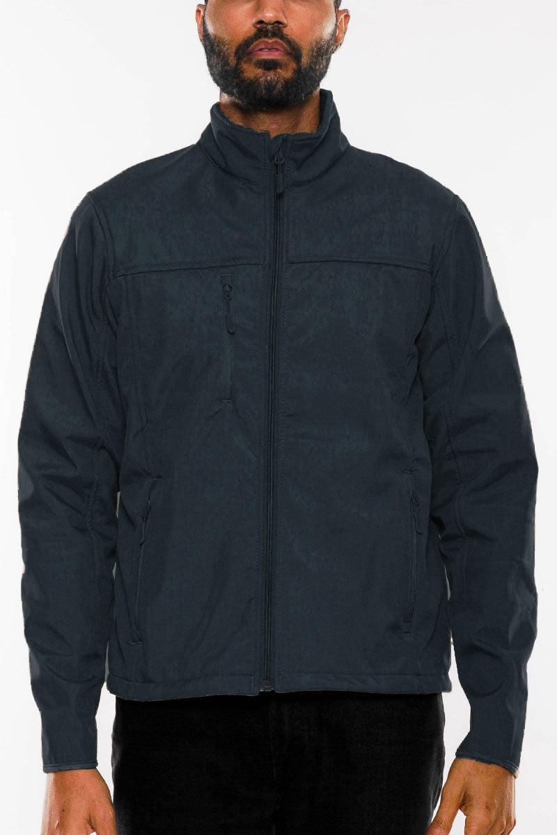 Men's Jackets Navy Blue Storm Windbreaker Jacket