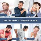 Neck and shoulder relaxer for relieving pain and tension