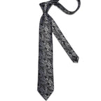 Neck Tie Set Handkerchief Cufflinks Gift For Men - VacationGrabs