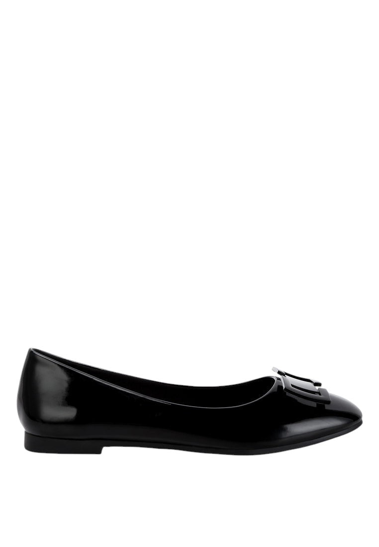 Nek Embellished Flat Ballerinas