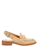 Nemykin Woven Strap Slingback Loafers