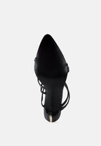 New Affair Croc Strappy High Heel Sandals