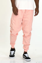 Nike mens joggers in pink, made for casual comfort and style