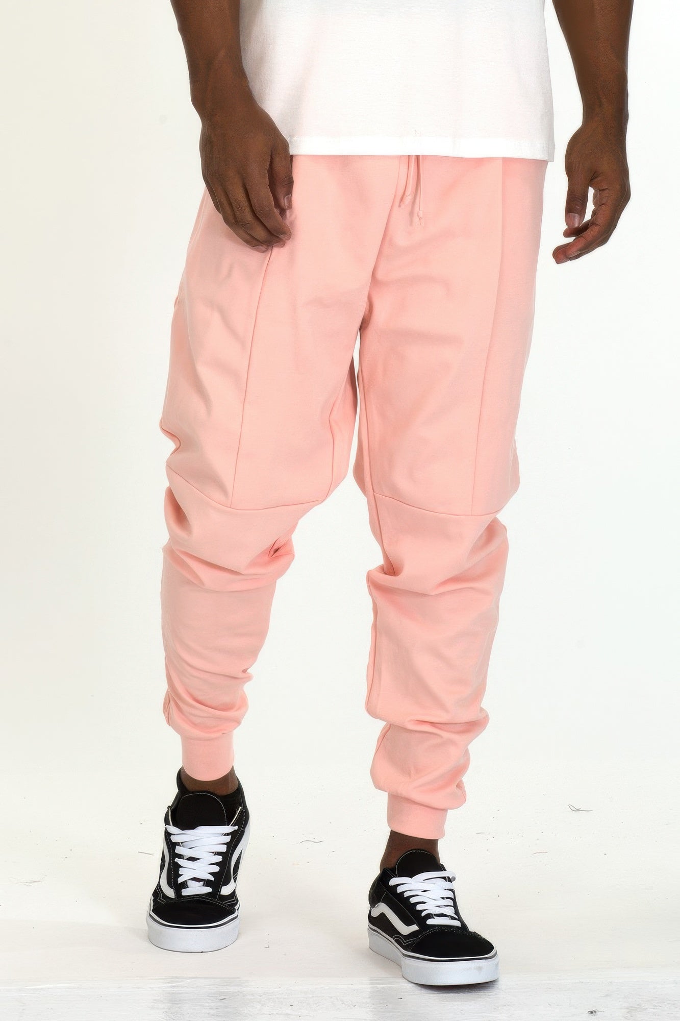 Nike mens joggers in pink, made for casual comfort and style