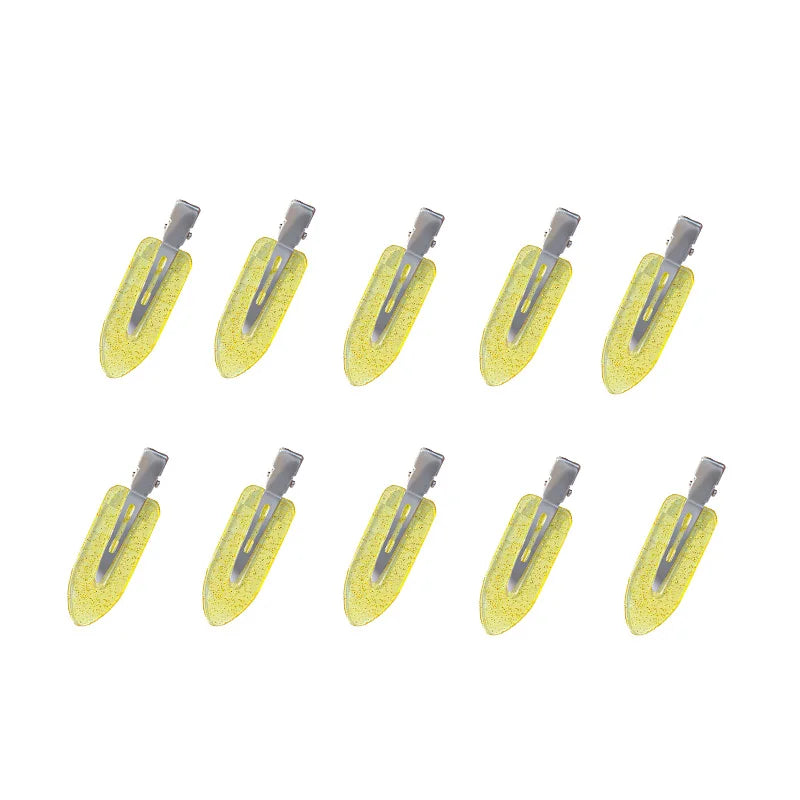 set of 10 no-crease basic hair styling clips (photo 10 of 10)