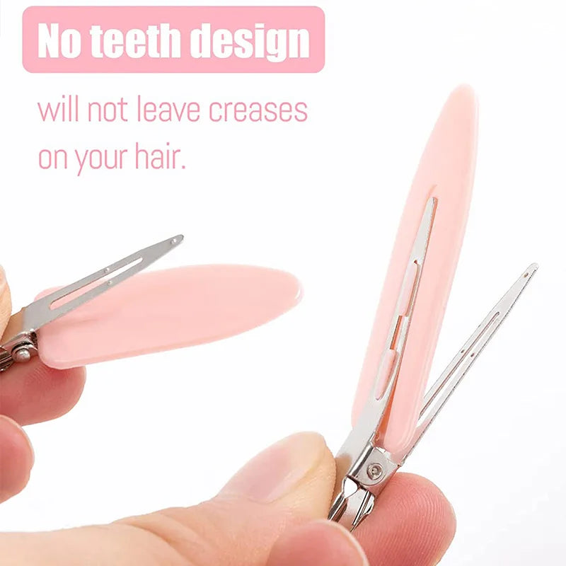 set of 10 no-crease basic hair styling clips (photo 4 of 10)