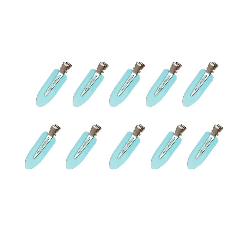 set of 10 no-crease basic hair styling clips (photo 8 of 10)