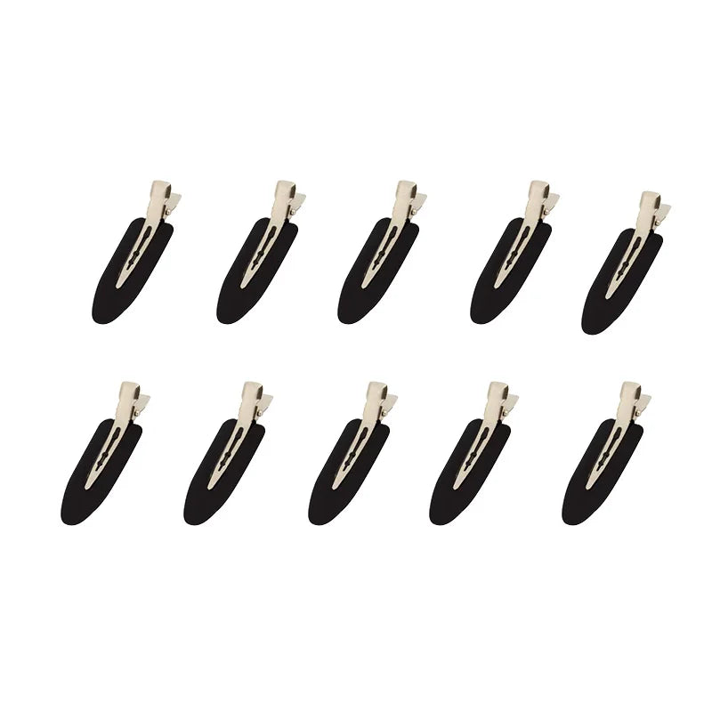 set of 10 no-crease basic hair styling clips (photo 9 of 10)