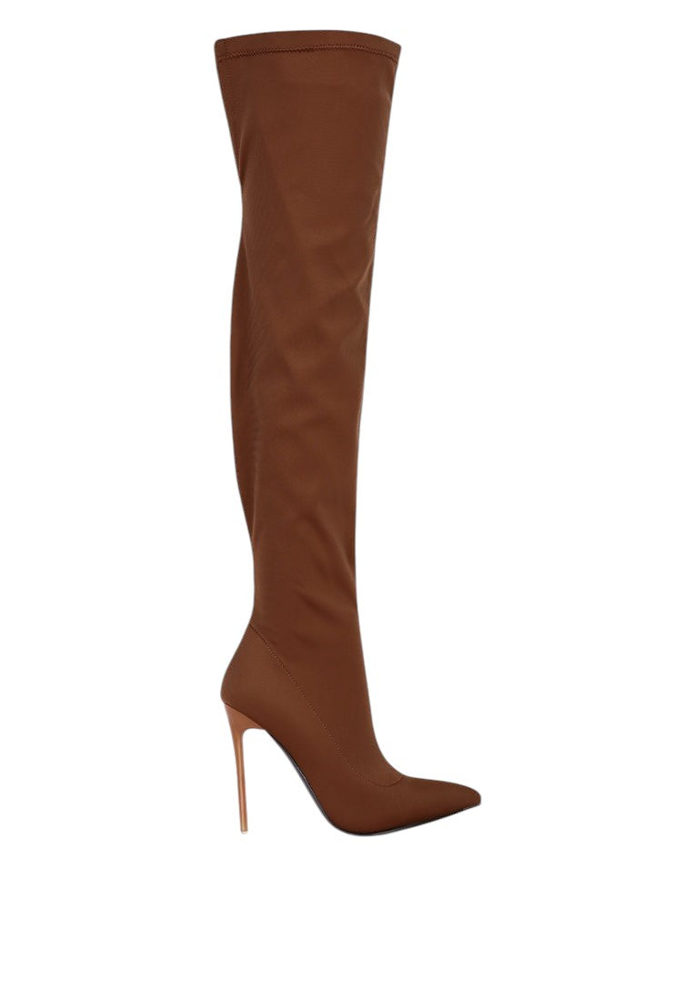 No Calm Superstretch Stiletto Long Boot