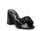 Women's Shoes - Heels Noie Mid Block Heel Pleated Strap Sandals