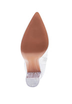 Noire Cuissardes Longues En Pu Verni