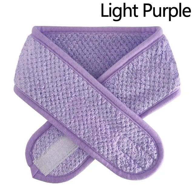 adjustable non-slip wide spa headband for yoga and face washing (photo 10 of 10)