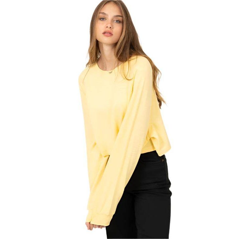 Not Too Quick Long Sleeve Top - VacationGrabs