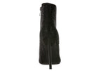 Rag Company nude sparkly lace up booties with high heels and textured design for stylish footwear