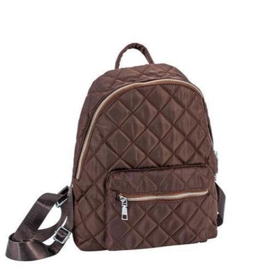 Women's Accessories Nylon Quilted Fashion Backpacks