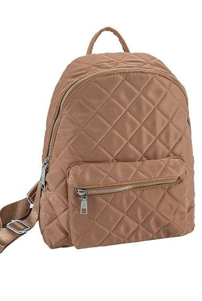 Women's Accessories Nylon Quilted Fashion Backpacks