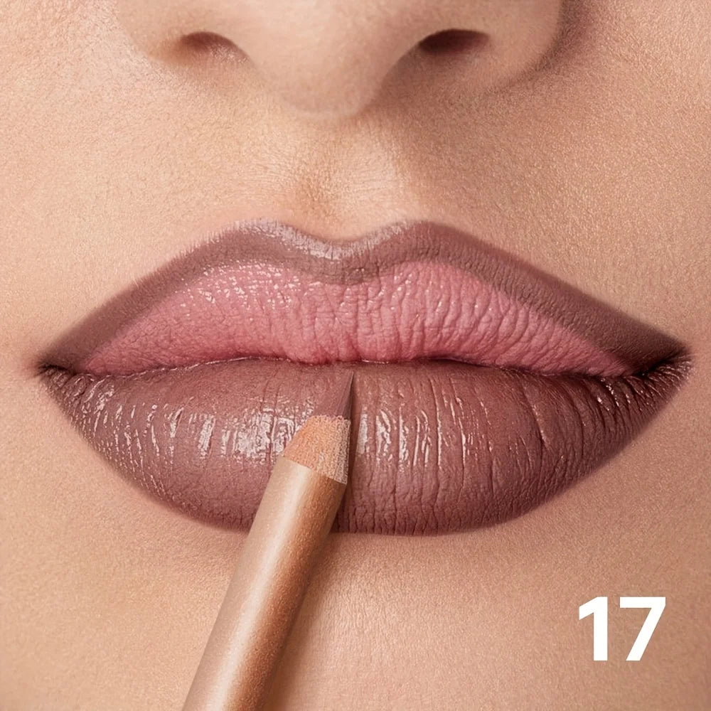 NYX Nude Truffle Lip Liner defining soft nude lips for a flawless look