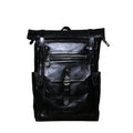 Black leather backpack with quality leather protection for daily use