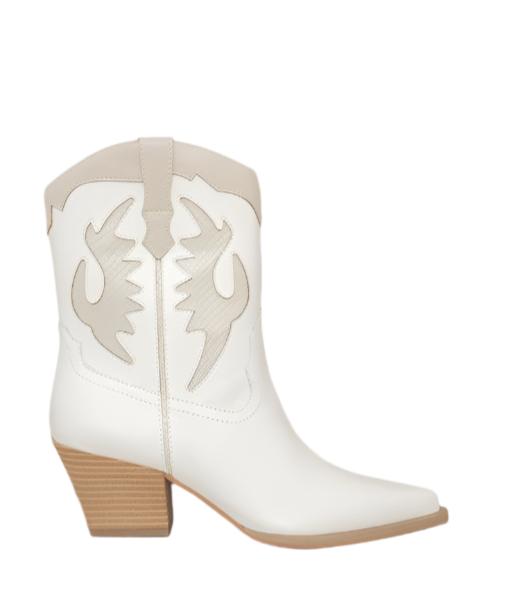 Women's Shoes - Boots Oasis Society Houston - Layered Panel Cowboy Boots