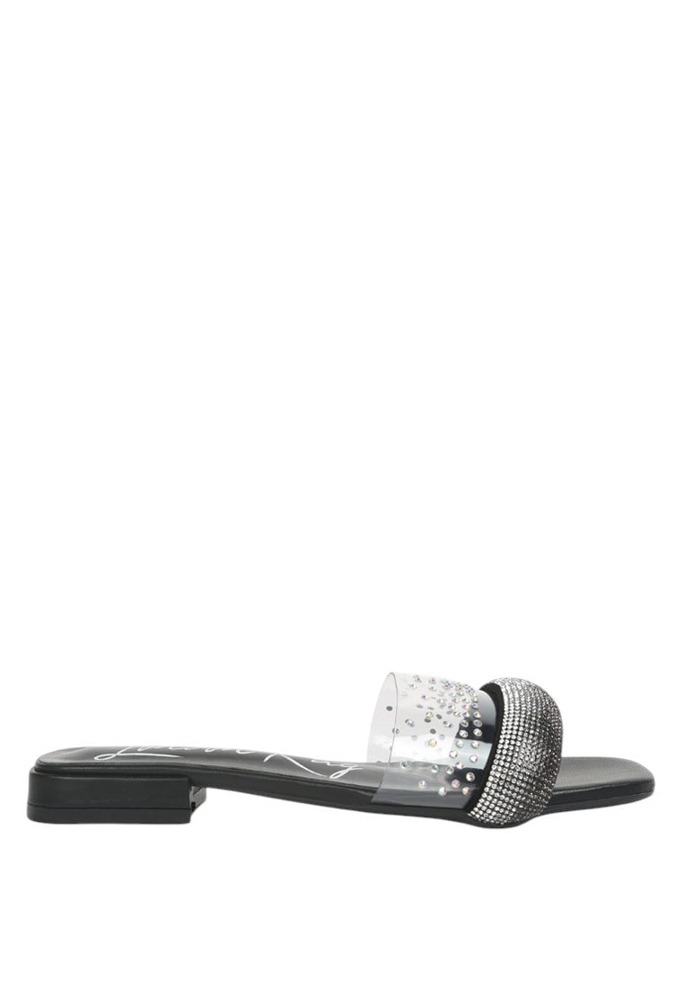 Old Flame Low Strack Heel Sandals