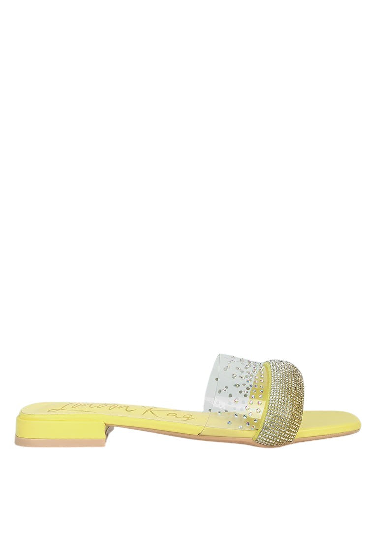 Old Flame Low Strack Heel Sandals